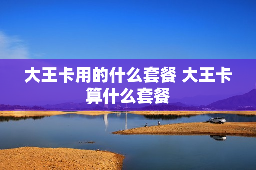 大王卡用的什么套餐 大王卡算什么套餐