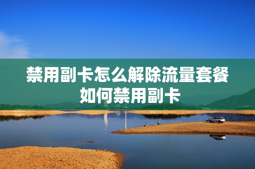 禁用副卡怎么解除流量套餐 如何禁用副卡