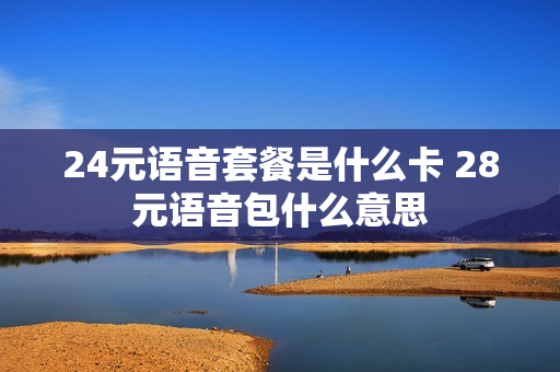 24元语音套餐是什么卡 28元语音包什么意思