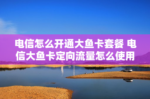 电信怎么开通大鱼卡套餐 电信大鱼卡定向流量怎么使用