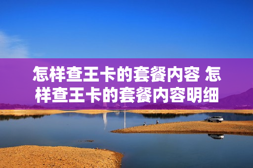 怎样查王卡的套餐内容 怎样查王卡的套餐内容明细