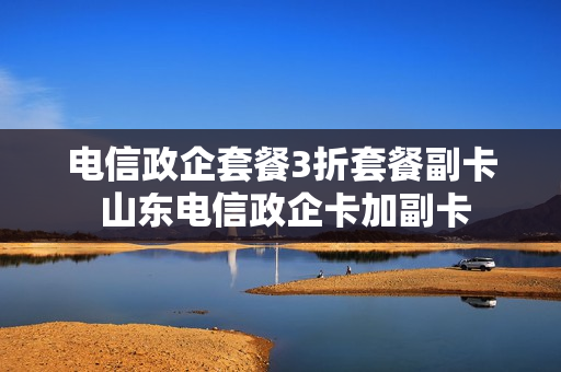 电信政企套餐3折套餐副卡 山东电信政企卡加副卡