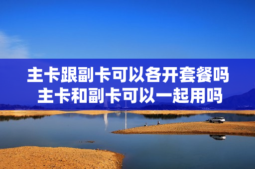 主卡跟副卡可以各开套餐吗 主卡和副卡可以一起用吗