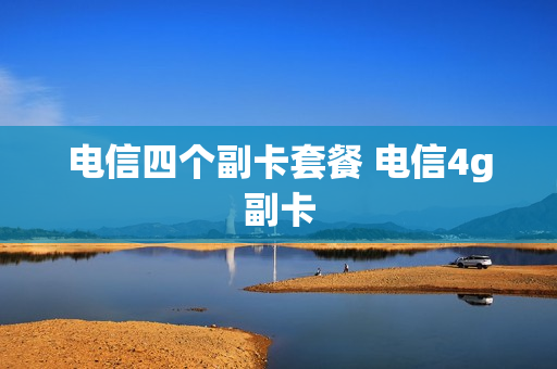 电信四个副卡套餐 电信4g副卡