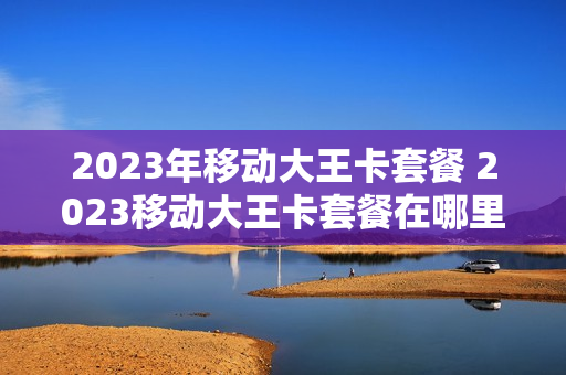 2023年移动大王卡套餐 2023移动大王卡套餐在哪里贴吧