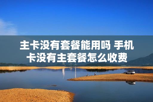 主卡没有套餐能用吗 手机卡没有主套餐怎么收费