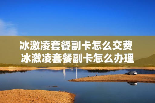 冰激凌套餐副卡怎么交费 冰激凌套餐副卡怎么办理