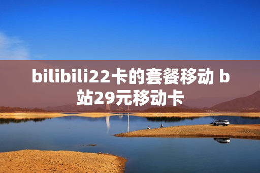 bilibili22卡的套餐移动 b站29元移动卡