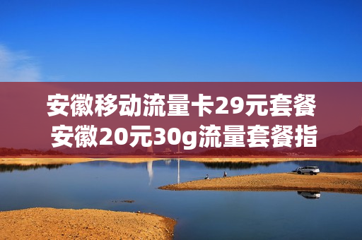 安徽移动流量卡29元套餐 安徽20元30g流量套餐指定app
