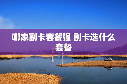哪家副卡套餐强 副卡选什么套餐
