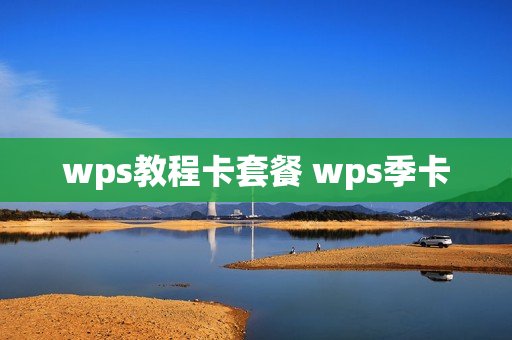 wps教程卡套餐 wps季卡