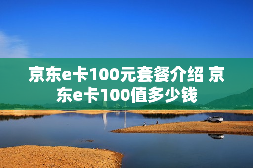 京东e卡100元套餐介绍 京东e卡100值多少钱