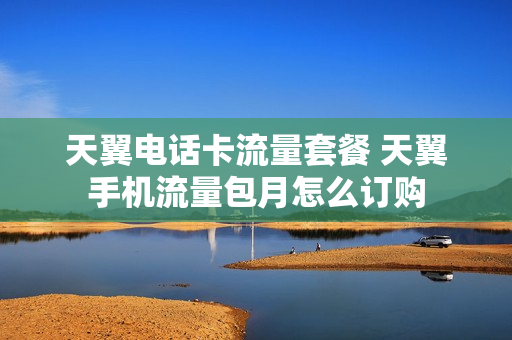 天翼电话卡流量套餐 天翼手机流量包月怎么订购