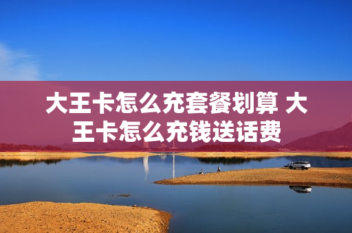 大王卡怎么充套餐划算 大王卡怎么充钱送话费