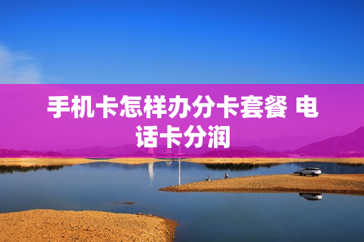 手机卡怎样办分卡套餐 电话卡分润