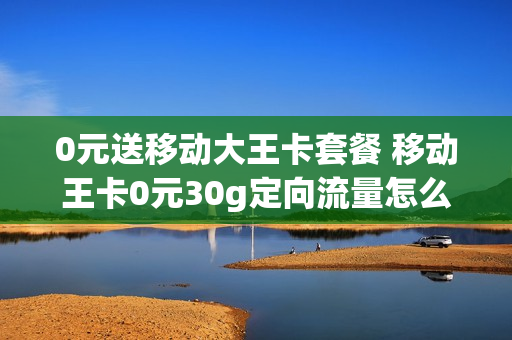0元送移动大王卡套餐 移动王卡0元30g定向流量怎么用
