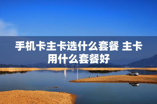 手机卡主卡选什么套餐 主卡用什么套餐好