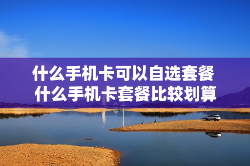 什么手机卡可以自选套餐 什么手机卡套餐比较划算
