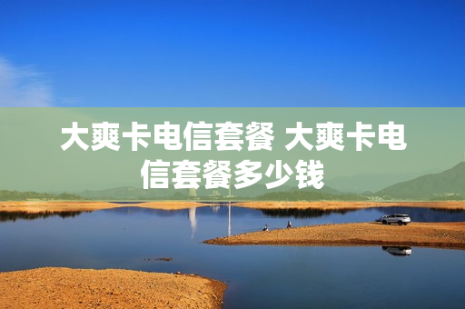 大爽卡电信套餐 大爽卡电信套餐多少钱