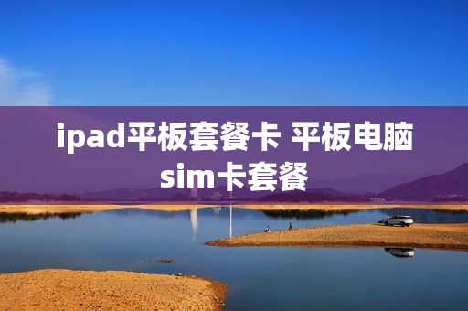 ipad平板套餐卡 平板电脑sim卡套餐