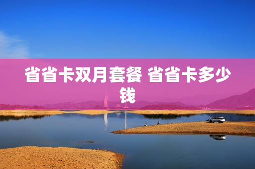 省省卡双月套餐 省省卡多少钱