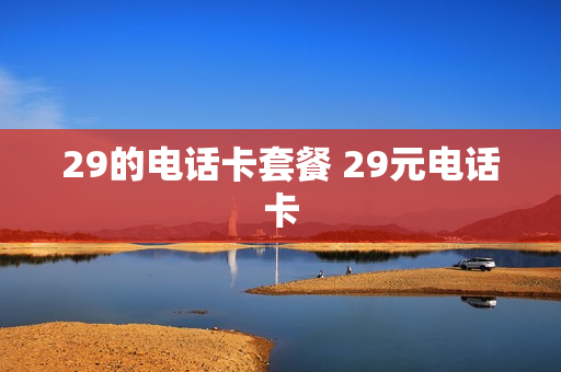 29的电话卡套餐 29元电话卡