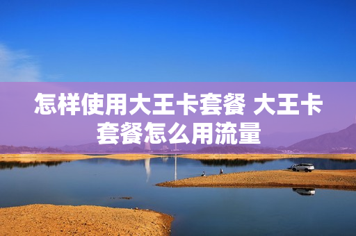 怎样使用大王卡套餐 大王卡套餐怎么用流量