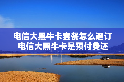 电信大黑牛卡套餐怎么退订 电信大黑牛卡是预付费还是后付费