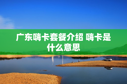 广东嗨卡套餐介绍 嗨卡是什么意思