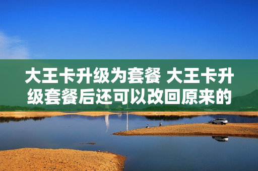 大王卡升级为套餐 大王卡升级套餐后还可以改回原来的不