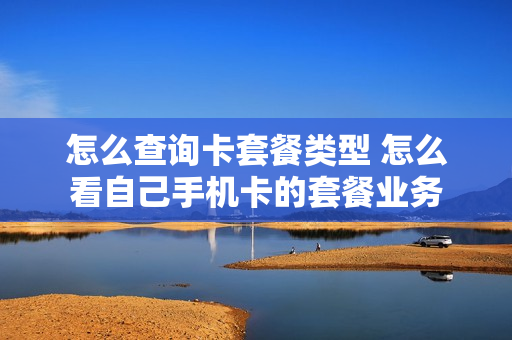 怎么查询卡套餐类型 怎么看自己手机卡的套餐业务
