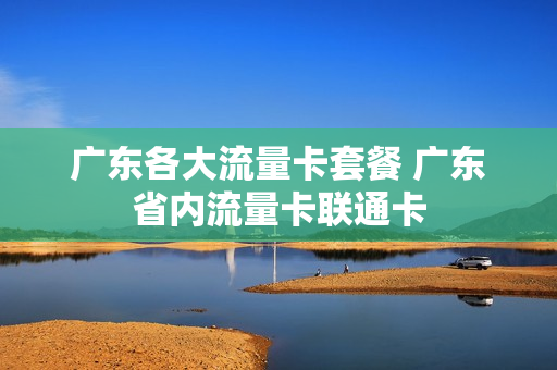 广东各大流量卡套餐 广东省内流量卡联通卡