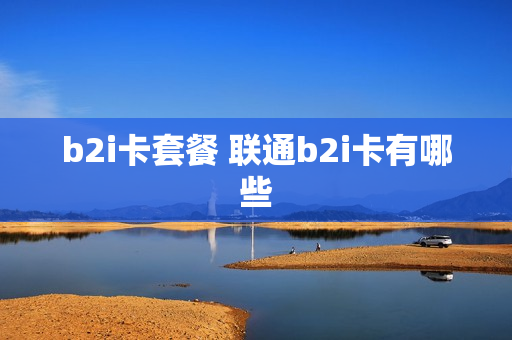 b2i卡套餐 联通b2i卡有哪些