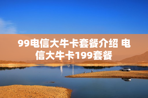 99电信大牛卡套餐介绍 电信大牛卡199套餐