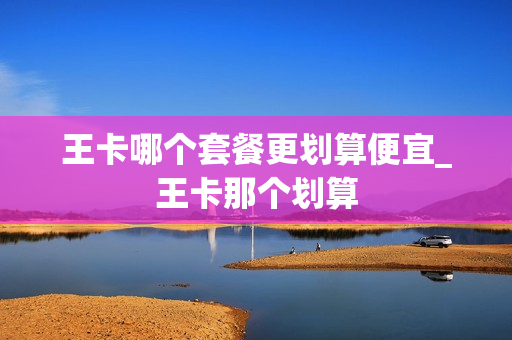 王卡哪个套餐更划算便宜_王卡那个划算