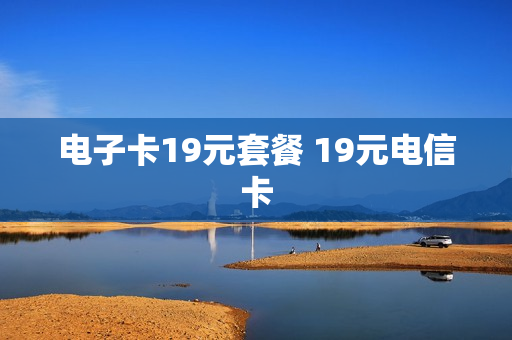 电子卡19元套餐 19元电信卡