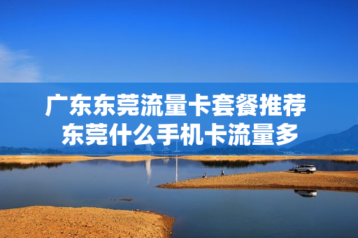 广东东莞流量卡套餐推荐 东莞什么手机卡流量多