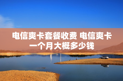 电信爽卡套餐收费 电信爽卡一个月大概多少钱