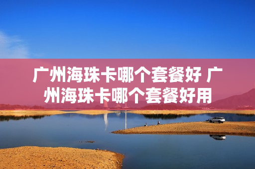 广州海珠卡哪个套餐好 广州海珠卡哪个套餐好用