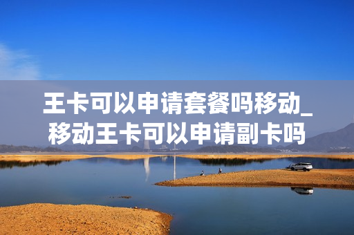 王卡可以申请套餐吗移动_移动王卡可以申请副卡吗
