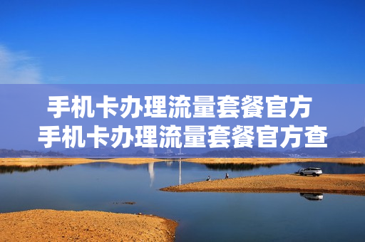 手机卡办理流量套餐官方 手机卡办理流量套餐官方查询