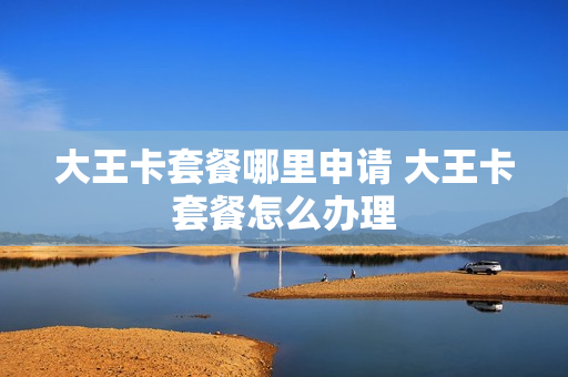 大王卡套餐哪里申请 大王卡套餐怎么办理