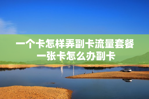 一个卡怎样弄副卡流量套餐 一张卡怎么办副卡