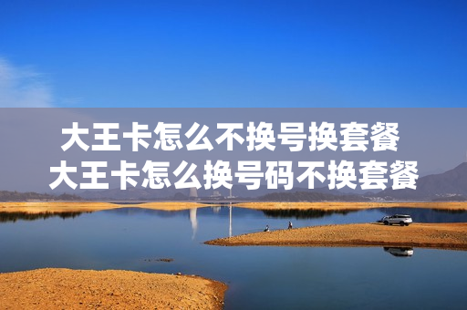 大王卡怎么不换号换套餐 大王卡怎么换号码不换套餐