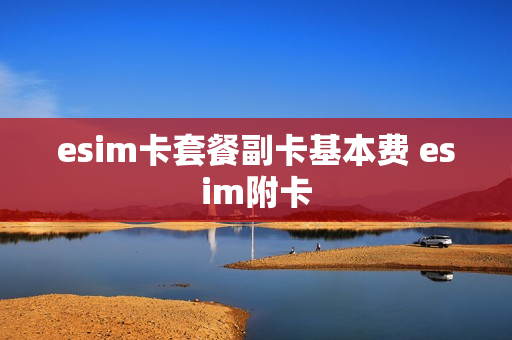 esim卡套餐副卡基本费 esim附卡