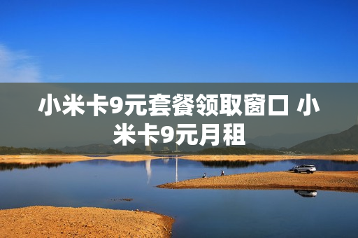 小米卡9元套餐领取窗口 小米卡9元月租