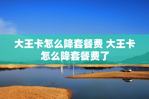 大王卡怎么降套餐费 大王卡怎么降套餐费了