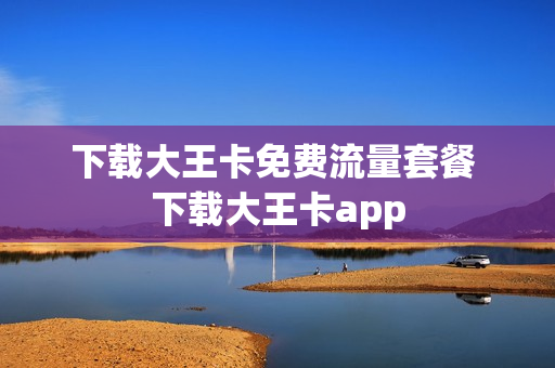 下载大王卡免费流量套餐 下载大王卡app