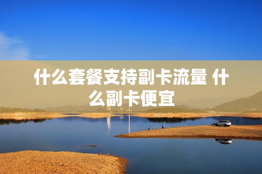 什么套餐支持副卡流量 什么副卡便宜