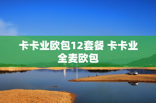 卡卡业欧包12套餐 卡卡业全麦欧包